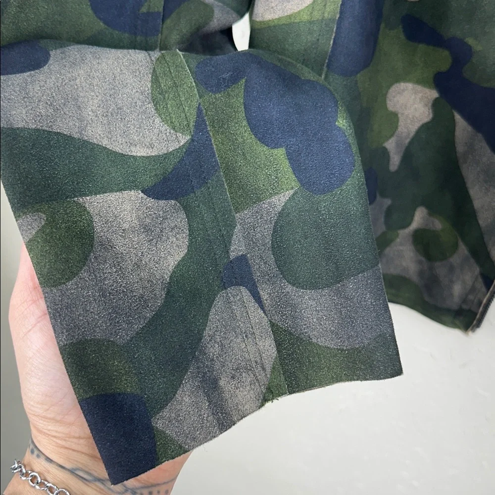 ODDY Women’s Camo Utility Jacket in Green and Black size M/L new - Picture 4 of 8
